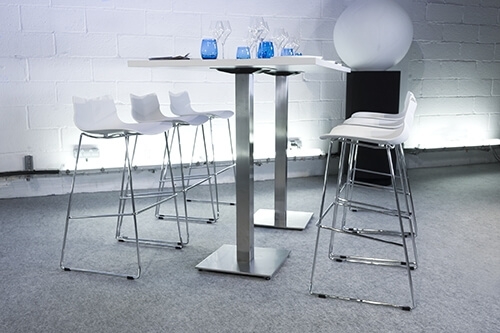 Tabouret Leaf - blanc